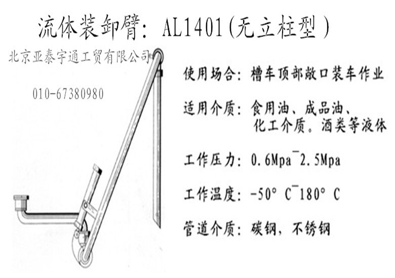 AL1401鶴管（無立柱）